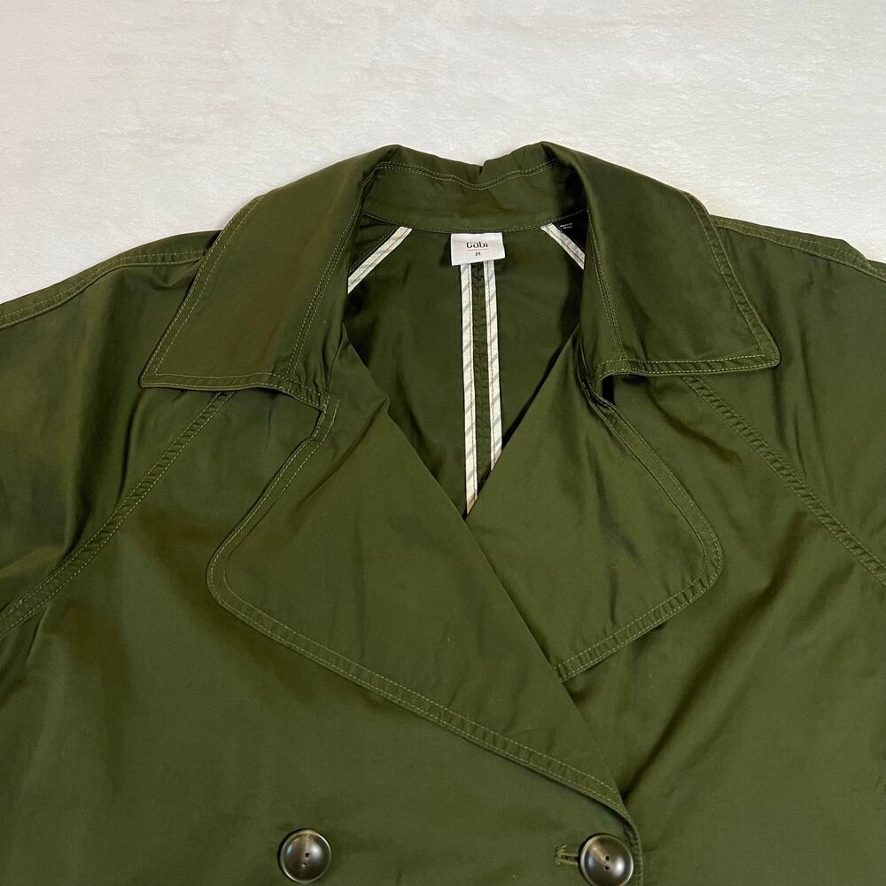 CAbi Expedition Jacket Double Breasted Button Coat Size M Utility Style # 5478 - Picture 6 of 12